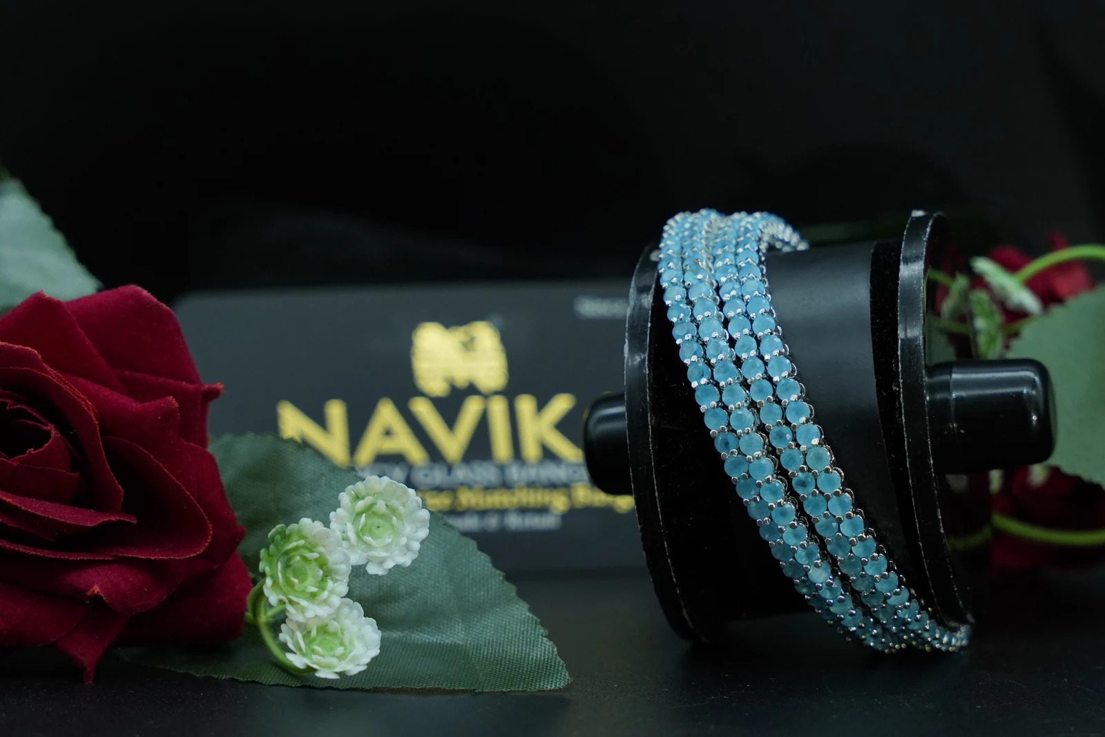 AD Twinkle Wave - Gold Aqua - View 1
